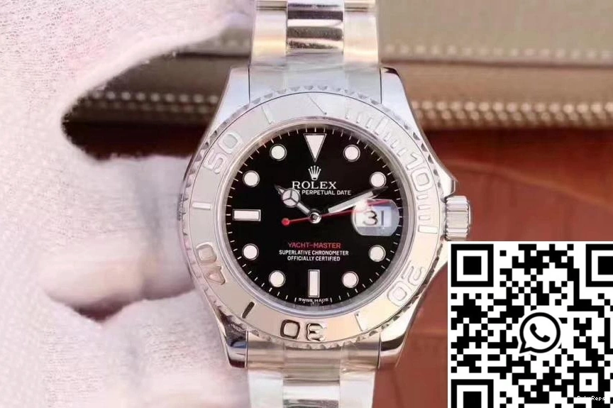 Factory Black 116622 EW 40mm Yacht Master Dial Rolex 0208